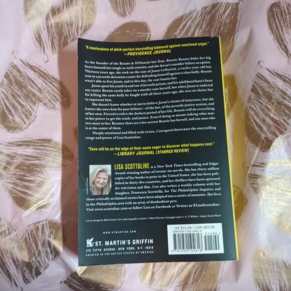 Corrupted: A Rosato & DiNunzio Novel - Paperback By Scottoline, Lisa - Picture 8 of 8